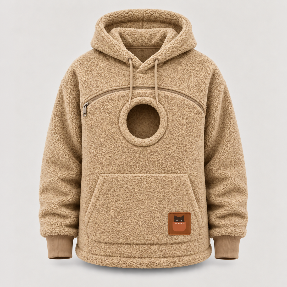 Le Sweat Compagnon™ - Sweat Kangourou pour Chat et Petit Chien