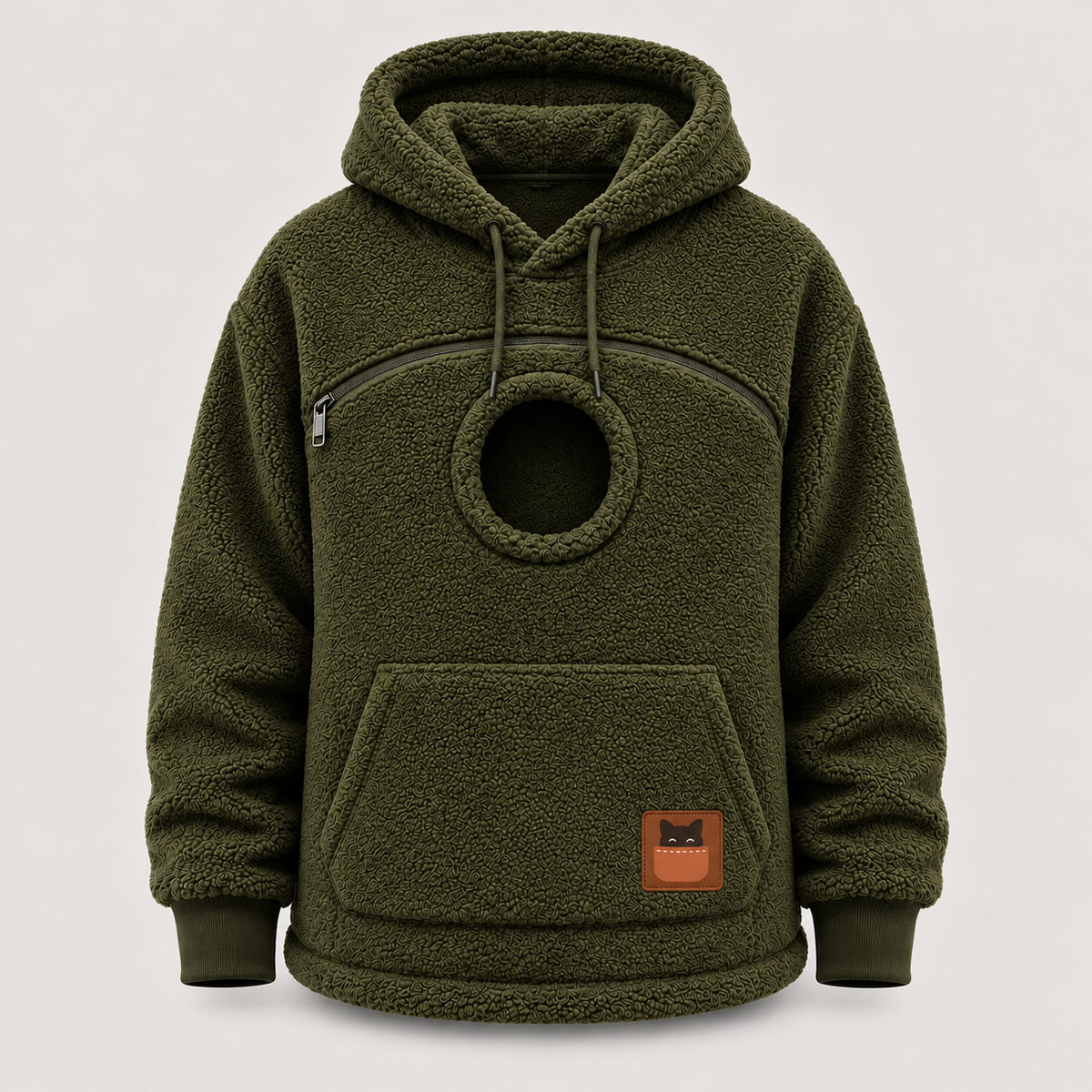 Le Sweat Compagnon™ - Sweat Kangourou pour Chat et Petit Chien