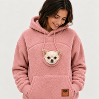 Le Sweat Compagnon™ - Sweat Kangourou pour Chat et Petit Chien