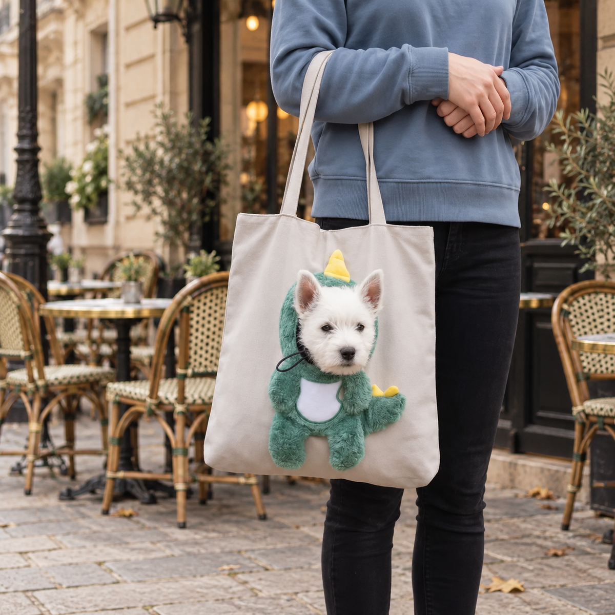 Le Sac Compagnon - Sac de Transport Tête Dehors pour Chien et Chat
