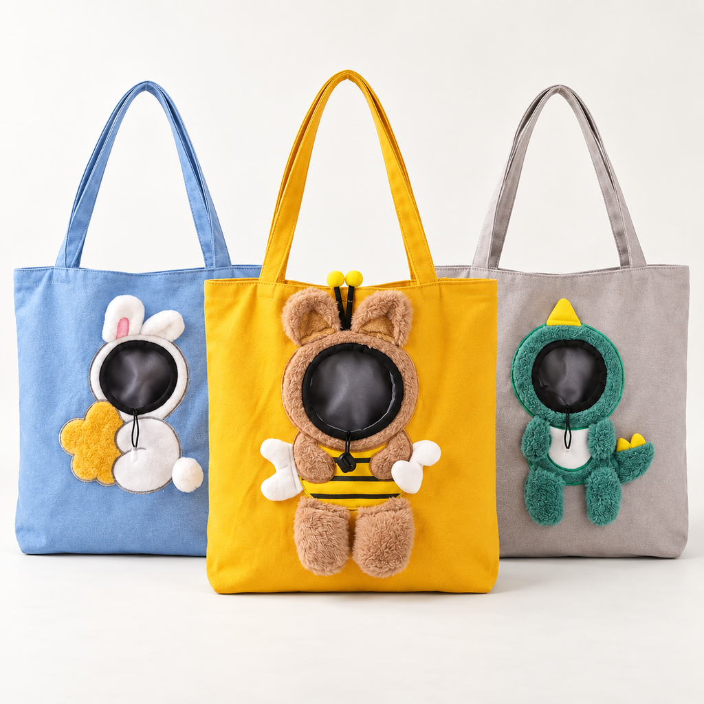 Le Sac Compagnon - Sac de Transport Tête Dehors pour Chien et Chat