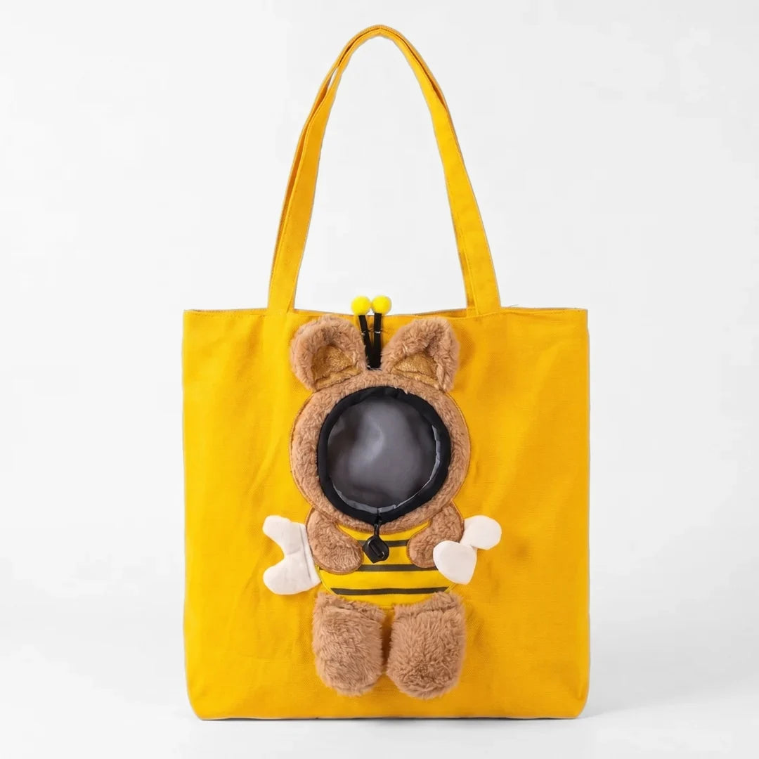 Le Sac Compagnon - Sac de Transport Tête Dehors pour Chien et Chat