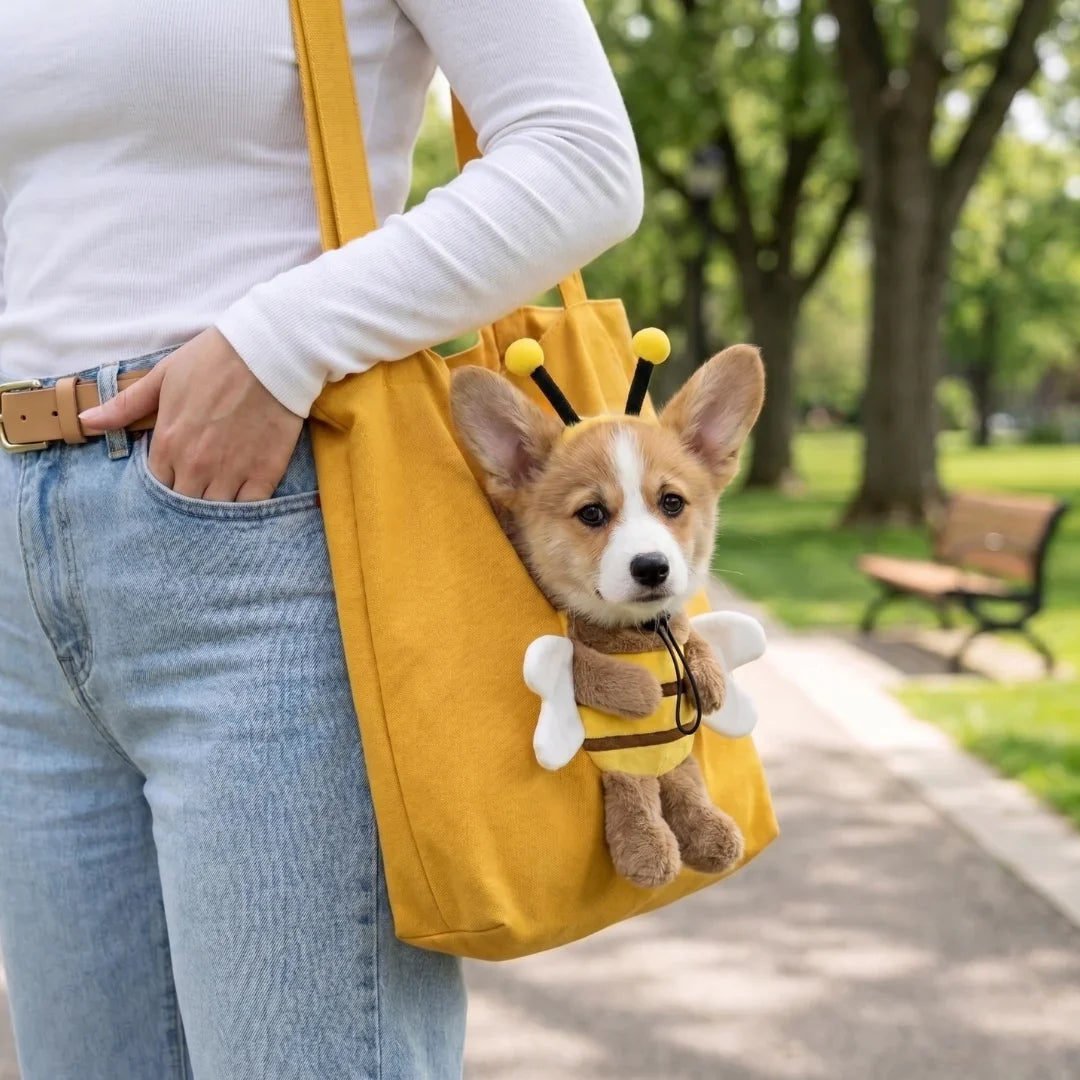 Le Sac Compagnon - Sac de Transport Tête Dehors pour Chien et Chat